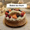 Baba au rhum Entremets à partager