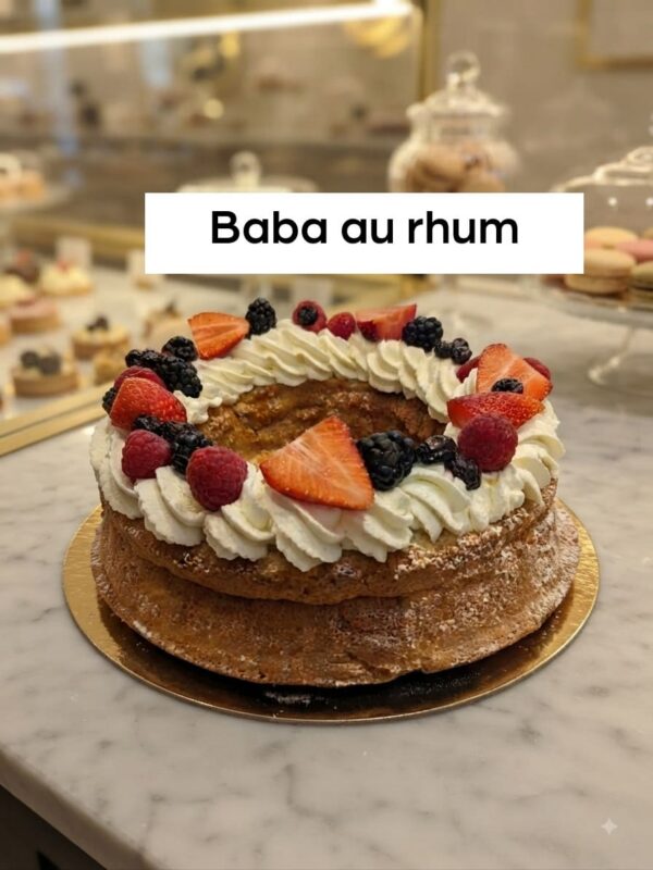 Baba au rhum Entremets à partager