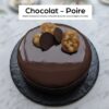 Chocolat poire Entremets à partager