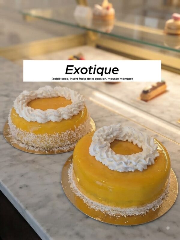 Exotique Entremets à partager