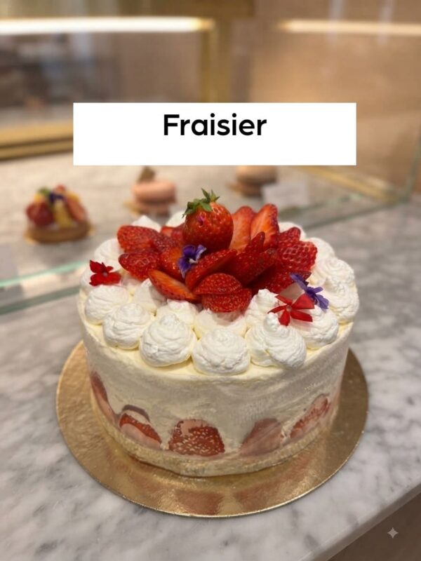Fraisier Entremets à partager