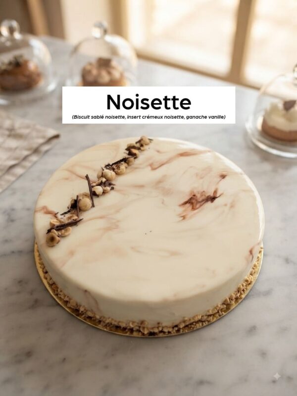 Noisette Entremets à partager