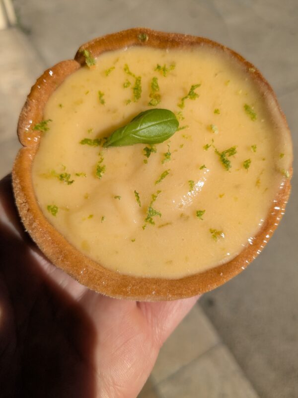 Tartelette Citron Vert Basilic
