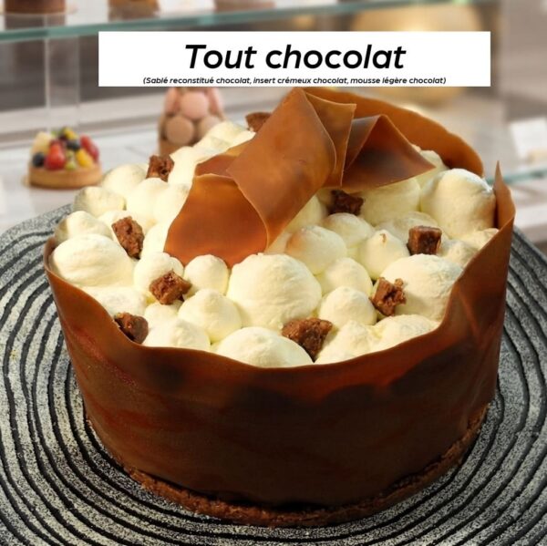 Tout chocolat 2 Entremets à partager