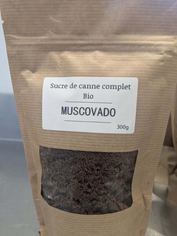 Sucre de canne complet Bio Muscovado