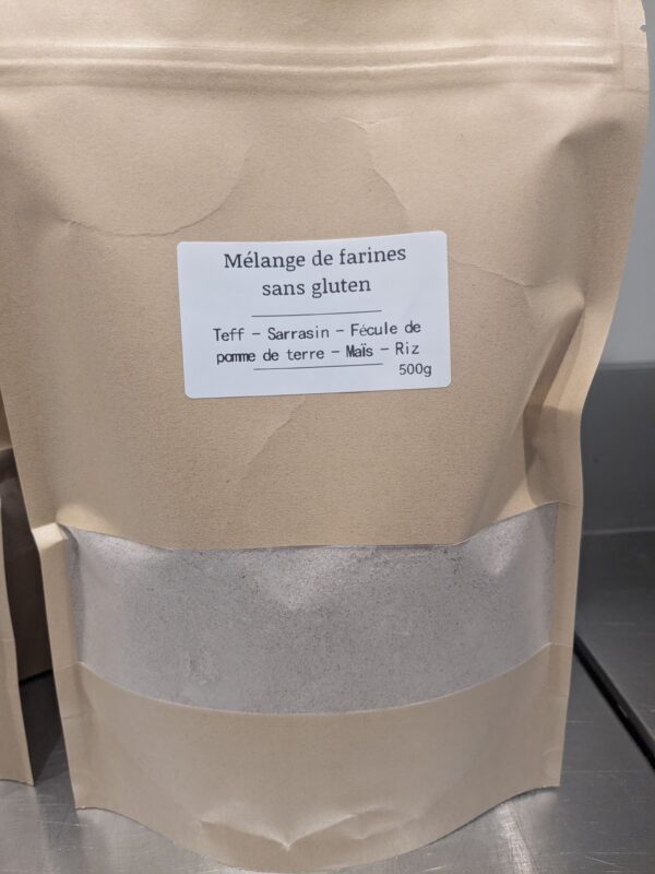 PXL_20260919_164809616 Mélange de 5 farines sans Gluten (paquet de 500g)
