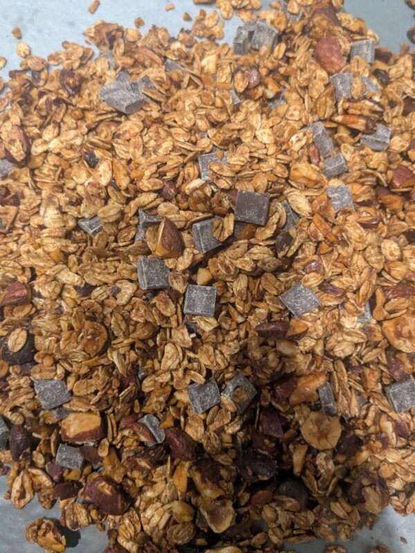 chocolat 2 Granola maison noisette - amande - chocolat